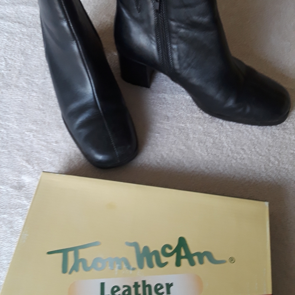 Tom McCann ladies black ankle booties - Picture 3 of 4